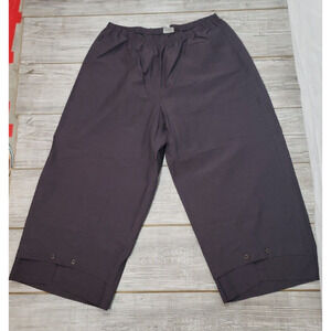 Spirithouse Balloon Pants XL Side Pockets Elastic Waist band Purple (ish)/Gray